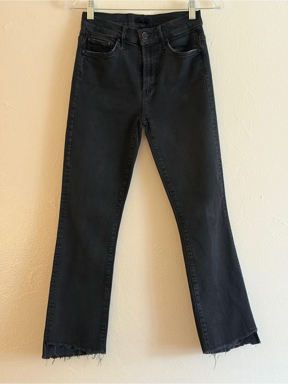 MOTHER Jeans Cropped Step-Fray Size 25